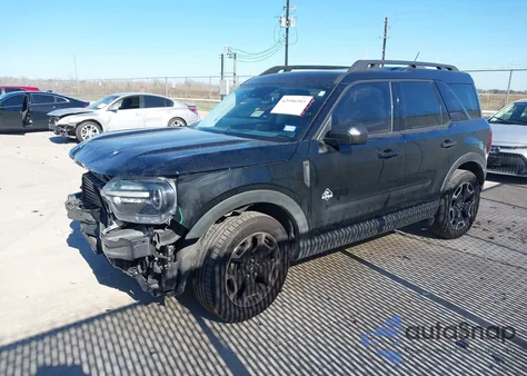 2022 Ford Bronco Sport Outer Banks from USA, damaged, VIN 3FMCR9C60NRD02463